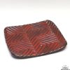 Servies Lc Keramiek | Plat Bord Zigzag Roestrood