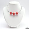 Sieraden Lc Keramiek | Kralenketting Aan Spang Rood