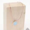 Sieraden Lc Keramiek | Ketting Met Porseleinen Hanger Lagune