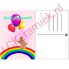 Cadeaubonnen En Kaarten Lc Keramiek | Verjaardagskaart Ballonkat